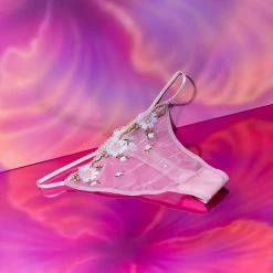 New โญ Misc. Sale Floral Mesh Thong ๐ 50 Misc. Sale Floral Mesh Thong