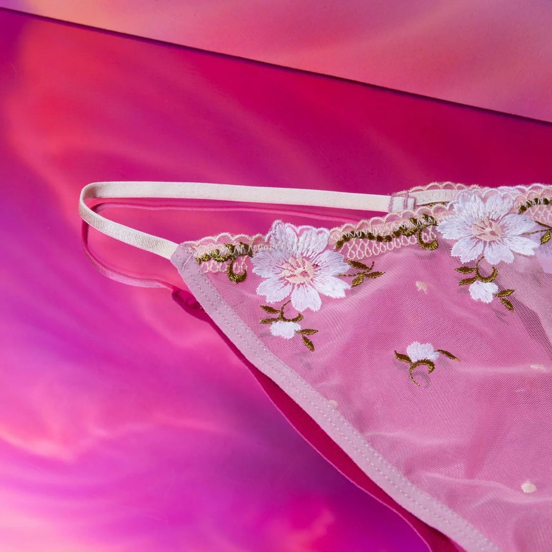 New โญ Misc. Sale Floral Mesh Thong ๐ 27 Misc. Sale Floral Mesh Thong