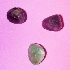 Misc. Fluorite Tumbled Crystal - Small $10 Or Less