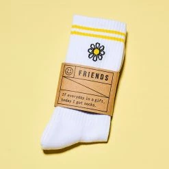 $20 OR LESS! Friends NYC Daisy Socks - Unisex