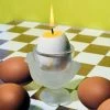 Misc. Frosted Glass Chick Egg Cup Holder