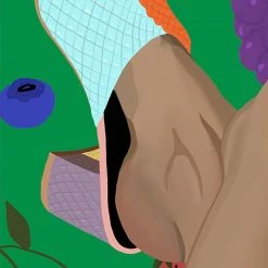 Elie Hess Fruitful Shoe Art Print