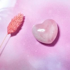 Misc. $20 OR LESS! Gemstone Heart - Rose Quartz