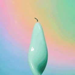 Misc. $20 OR LESS! Glossy Double Helix Taper Candle