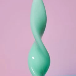 Misc. $20 OR LESS! Glossy Double Helix Taper Candle