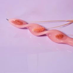 Misc. $20 OR LESS! Glossy Double Helix Taper Candle