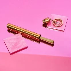 Sackville & Co. $20 OR LESS! Gold Keychain Carry Case