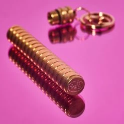 Sackville & Co. $20 OR LESS! Gold Keychain Carry Case