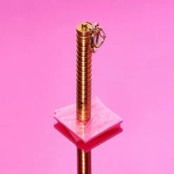 Sackville & Co. $20 OR LESS! Gold Keychain Carry Case