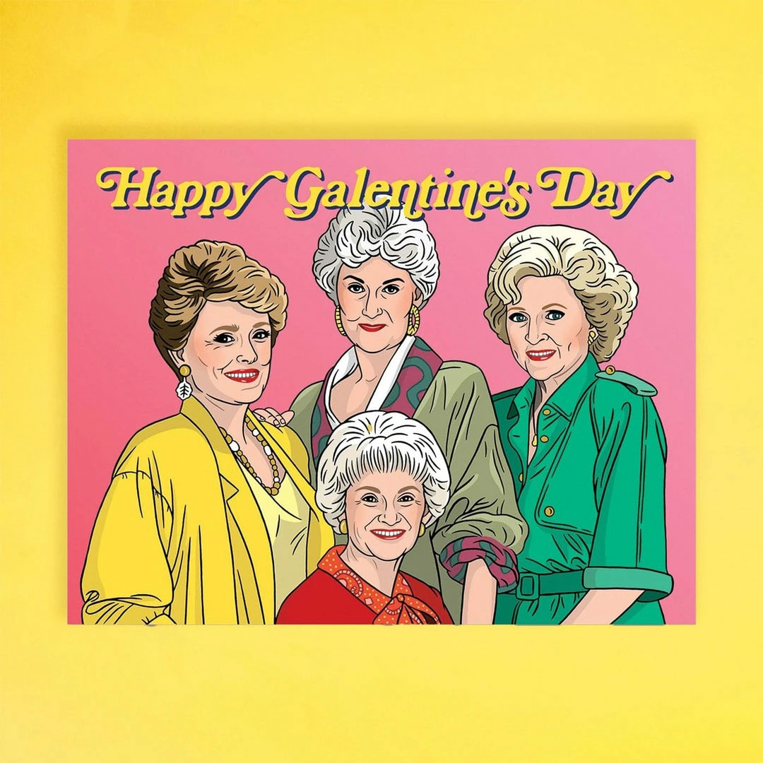 Deals 🎉 The Found Sale Golden 👧 Girls Galentine's Day Greeting Card 💯 4 The Found Sale Golden Girls Galentine's Day Greeting Card