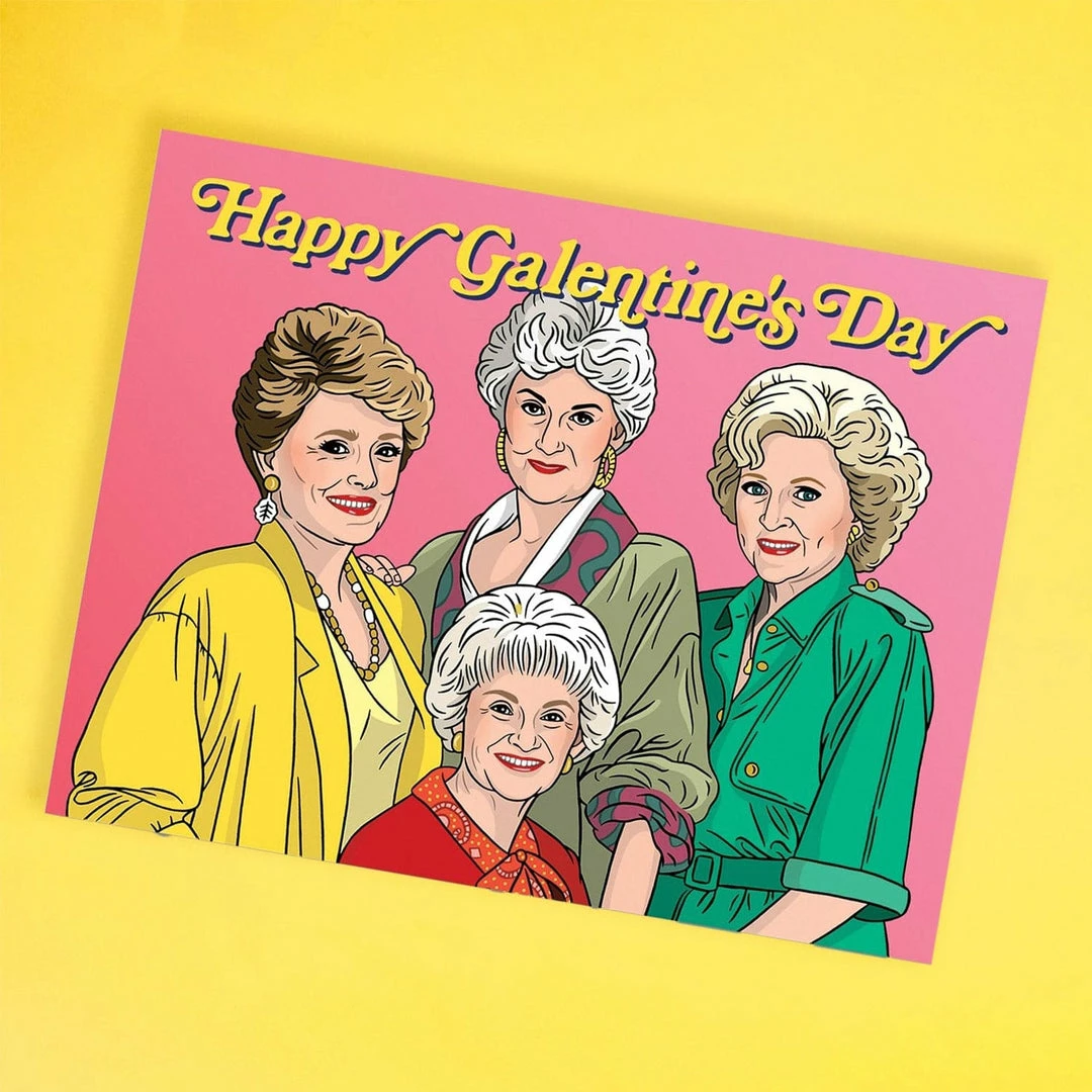Deals 🎉 The Found Sale Golden 👧 Girls Galentine's Day Greeting Card 💯 3 The Found Sale Golden Girls Galentine's Day Greeting Card