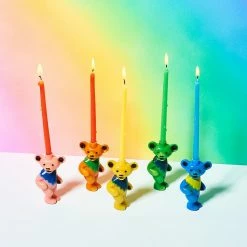 Rachel McGovern Grateful Dead Bears Candle Holder $20 OR LESS!