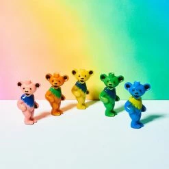 Rachel McGovern Grateful Dead Bears Candle Holder $20 OR LESS!