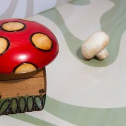Misc. $50 OR LESS Handmade Mushroom Box