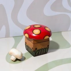 Misc. $50 OR LESS Handmade Mushroom Box