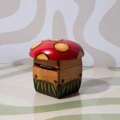 Misc. $50 OR LESS Handmade Mushroom Box