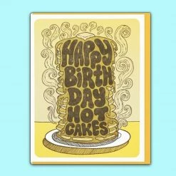 Lucky Horse Press $10 Or Less Hot Cakes Happy Birthday Greeting Card