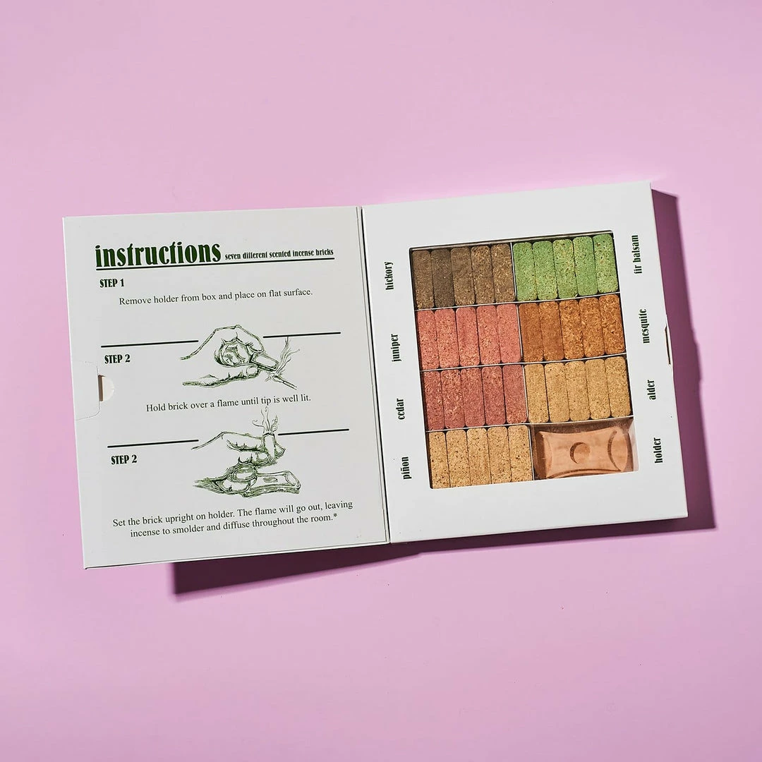 Best Pirce 🎉 Misc. $20 OR LESS! Incense Bricks - 7 Scent Sampler 😀 7 Misc. $20 OR LESS! Incense Bricks - 7 Scent Sampler