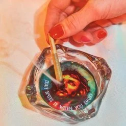 Misc. Jesus Hates It When You Smoke Ashtray $50 OR LESS