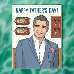 The Found Johnny Rose Schitt's Creek Father's Day Card $10 Or Less