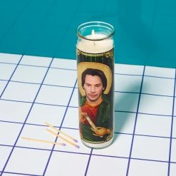 BobbyK Boutique Keanu Reeves Pillar Candle