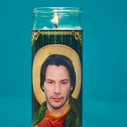 BobbyK Boutique Keanu Reeves Pillar Candle