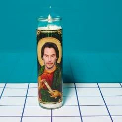 BobbyK Boutique Keanu Reeves Pillar Candle