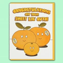 Lucky Horse Press Lil Cutie Newborn Congrats Greeting Card $10 Or Less