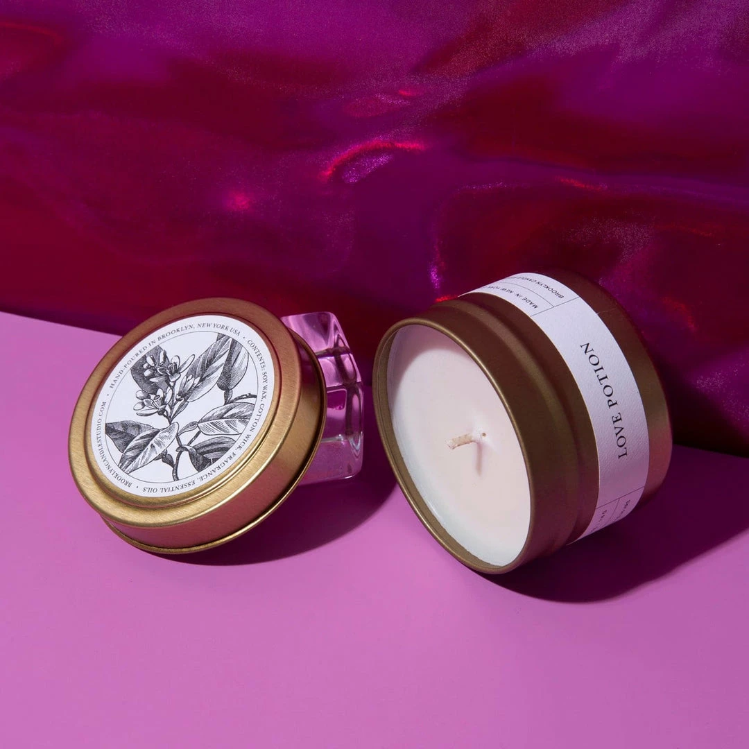 Deals ❤️ Brooklyn Candle Company Love Potion Travel Candle ✔️ 5 Brooklyn Candle Company Love Potion Travel Candle