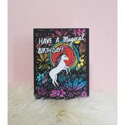 Ash + Chess Magical Birthday Greeting Card $10 Or Less