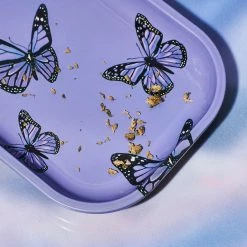 Misc. $20 OR LESS! Mini Butterfly Print Rolling Tray