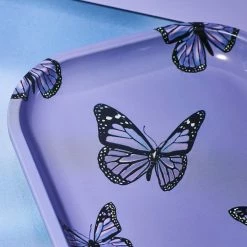 Misc. $20 OR LESS! Mini Butterfly Print Rolling Tray