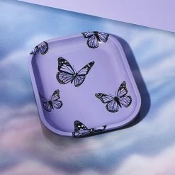 Misc. $20 OR LESS! Mini Butterfly Print Rolling Tray