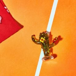 Wholesale ๐ Misc. Mini Cactus Glass Figurine ๐ 16 Misc. Mini Cactus Glass Figurine