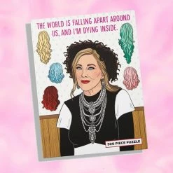 The Found Moira Rose Schitt's Creek Puzzle - 500 Pieces $50 OR LESS