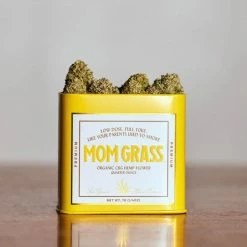 Dad Grass $50 OR LESS Mom Grass CBG Hemp Flower Quarter Oz