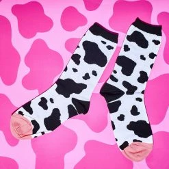 Socksmith $10 Or Less Moo Cow Print - Women's Novelty Socks