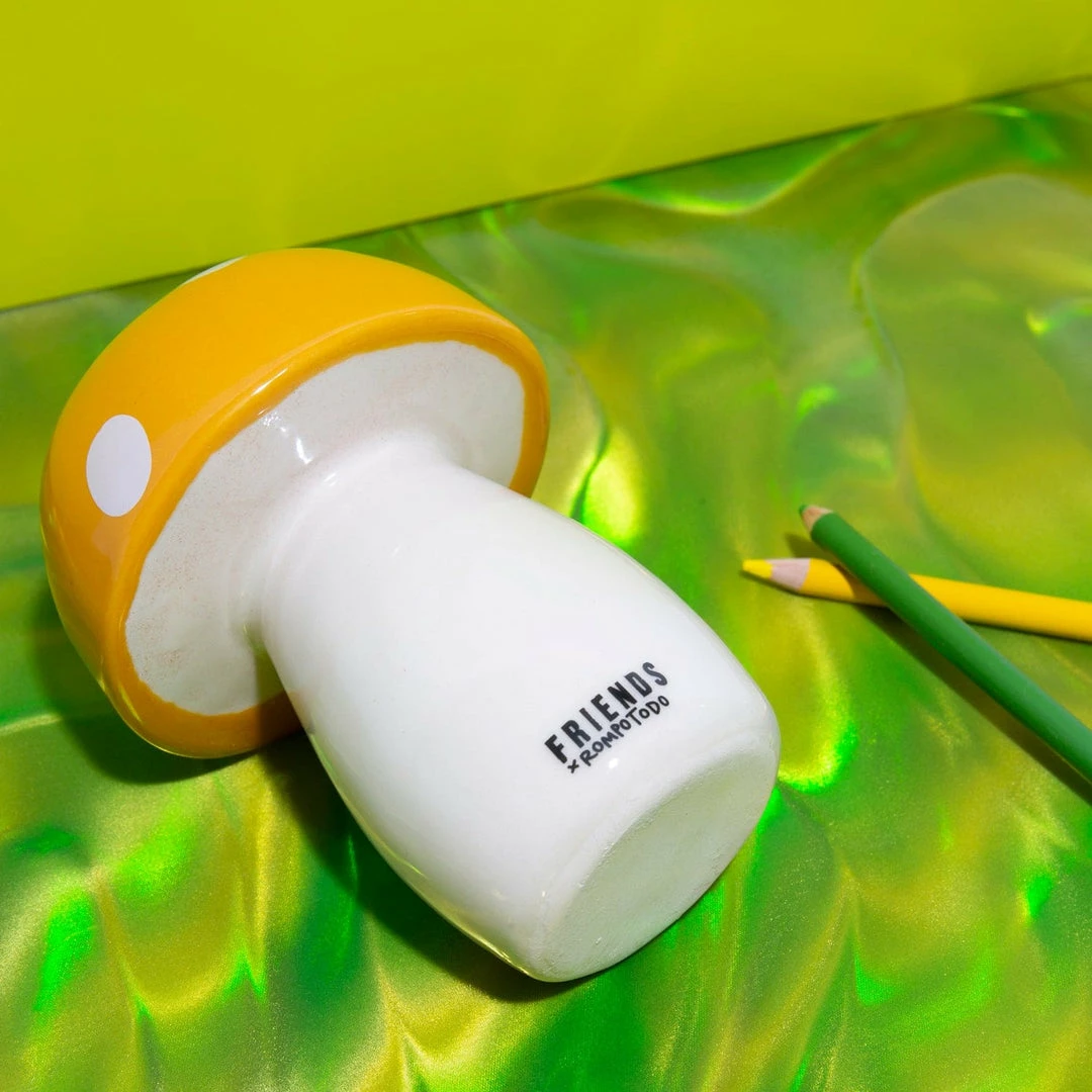 Promo 🥰 Rompotodo Mushroom Ceramic Vase - Orange Sale 🥰 8 Rompotodo Mushroom Ceramic Vase - Orange Sale