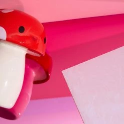 Rompotodo Mushroom Ceramic Vase - Red