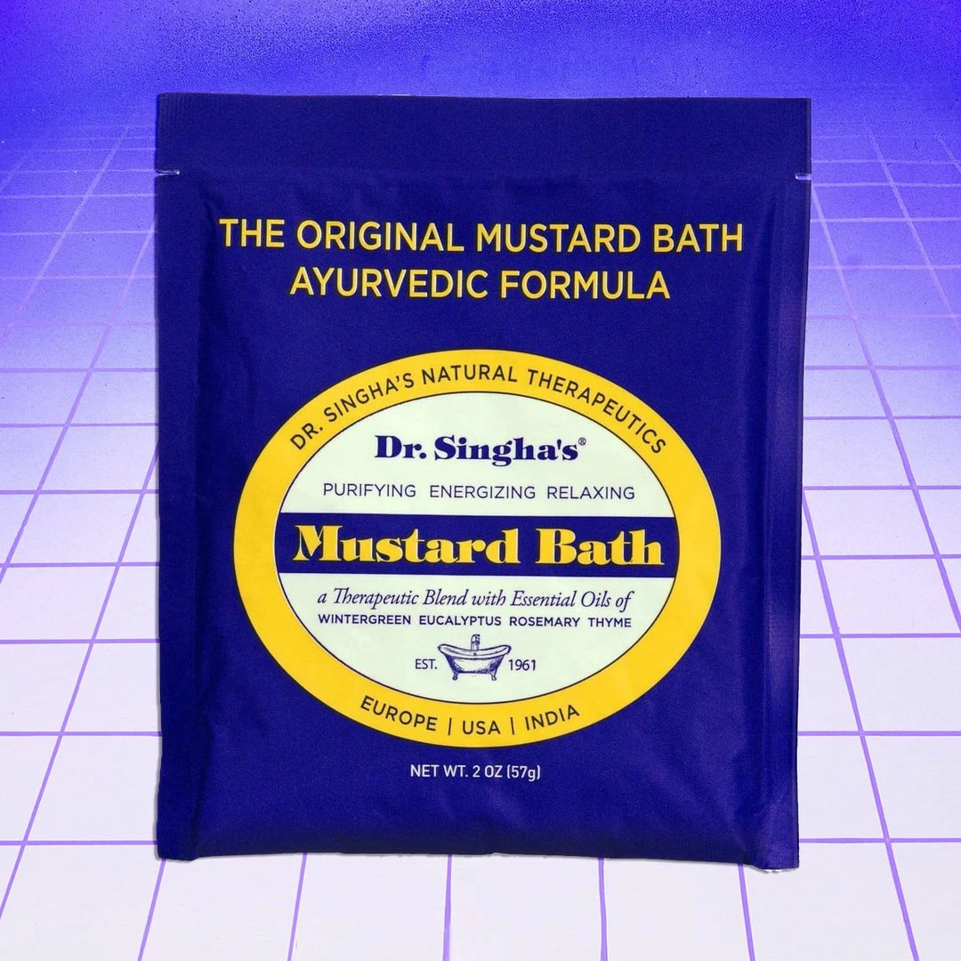 Coupon 🔥 Dr. Singha's $10 Or Less Mustard Bath Packet 👏 4 Dr. Singha's $10 Or Less Mustard Bath Packet