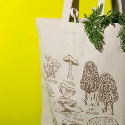 Misc. Natural Mushroom Tote Bag