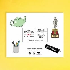 The Found The Office Jim & Pam Greeting Card Sale