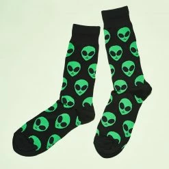 Socksmith We Come In Peace - Men's Novelty Socks