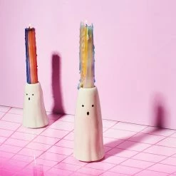 Misc. $20 OR LESS! Phantom Ghost Candle Holder - Tall