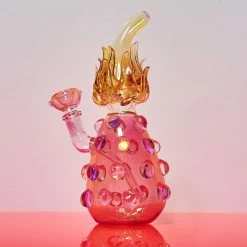 Misc. For Stoners Pineapple Beaker - Fumed Pink