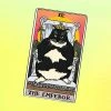 Ping Hatta Studio Ping Hatta Sticker - Tarot Cat The Emperor $10 Or Less