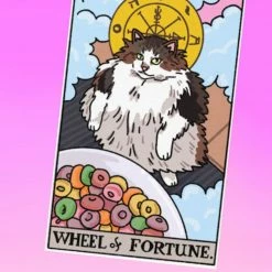 Ping Hatta Studio Ping Hatta Tarot Cat Sticker Pack $20 OR LESS!