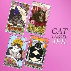 Ping Hatta Studio Ping Hatta Tarot Cat Sticker Pack $20 OR LESS!