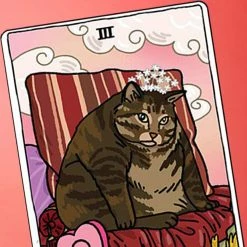 Ping Hatta Studio Ping Hatta Tarot Cat Sticker Pack $20 OR LESS!
