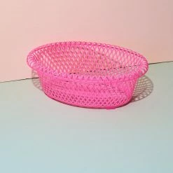 Misc. Plastic Fruit Basket - Multicolor